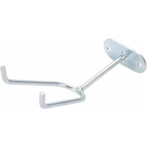 Durable Silver Gravity Feed Car Paint Sprayer Holder Fixed Stand HVLP Wall Bench Mount Hook Booth Cup for Spray Paint Pot