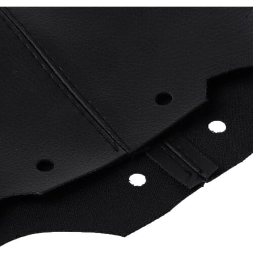 PU Leather Dustproof Cover Gear Stick Gaiter Shift Lever Boot for peugeot 307 SW CC