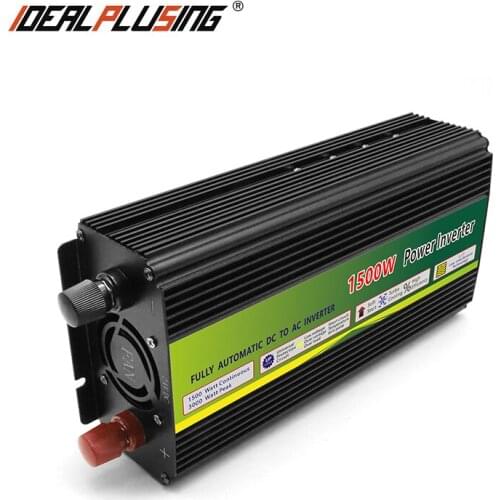 Factory price 12v 24v to 220v 230v 240v DC to AC Modified wave inverter 1200w for cars