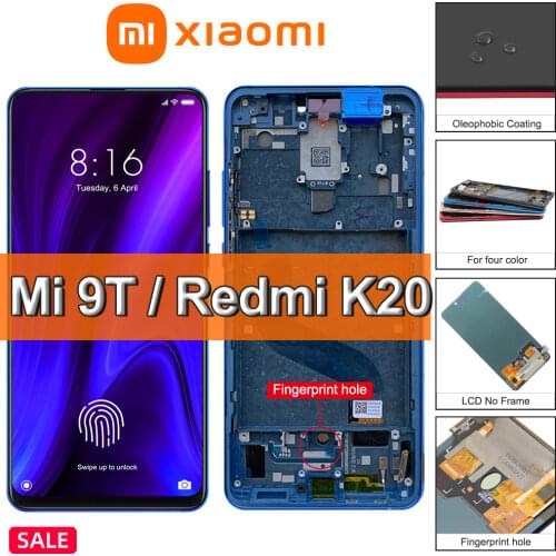100% Original Display For XIAOMI Mi 9T / 9T Pro LCD Display Touch Screen Digitizer Assembly For Xiaomi Redmi K20 / K20 Pro Lcd
