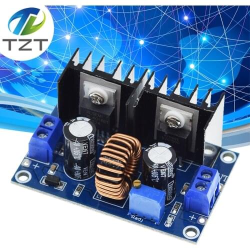 1PCS XL4016 PWM Adjustable 4-36V To 1.25-36V Step-Down Board Module Max 8A 200W DC-DC Step Down Buck Converter Power Supply
