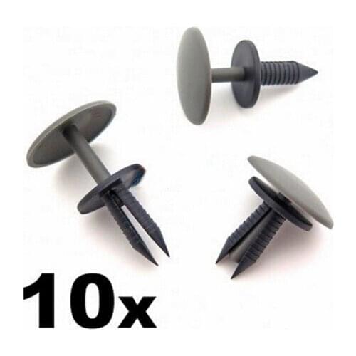 10x For Ceiling Cover & Carpet Strip Clips Fits Ford Transit & Minibus