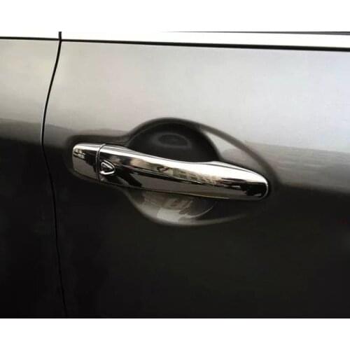 For Nissan Qashqai 2014 2015 2016 2017 2018 ABS Chrome Car Door Handle Cover Trim Sticker Styling Exterior Accessories 8pcs