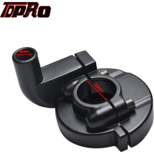 TDPRO Aluminium Turn Twist Throttle Grip Housing For 22mm 7/8'' Handlebar Lifan Honda Off-Road Motorcycle Bike Throttle Clamp