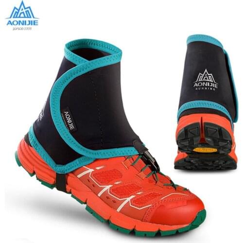 AONIJIE E940 Outdoor Unisex High Running Trail Gaiters Protective Sandproof Shoe Covers For Triathlon Marathon Hiking Reflective