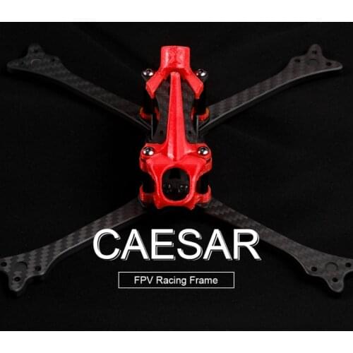 Foxeer CAESAR 200mm 5inch T700 Carbon Fiber Racing Frame Kits 5mm Arm Support Foxeer camera for RC FPV Racing Drone