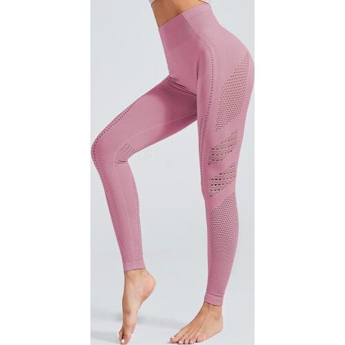 Fitness High Waist Legging Tummy Control Seamless Energy Gym Wear Workout Running Activewear Yoga Pant Hip Lifting Training Wear