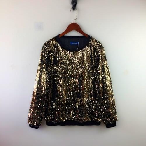 Men and Women Plus Size Streetwear 2021 Spring And Autumn Sequined Hoodie Pullover Round Neck Sweatshirt Mens Hoodies