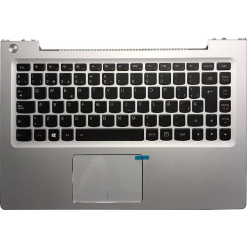 NEW Spanish aptop keyboard For Lenovo U330p U330 SP keyboard with Palmrest cover with Touchpad with Backlight