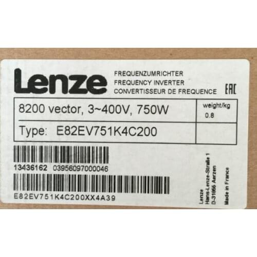 New and original inverter 380v E82EV751K4C200 E82EV751-4C200