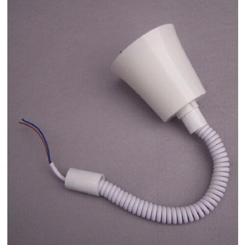 Pendant Fittings lights lifter with 2x0.5mm2 coiled power cable hoist lifting the suspension wire stretching wire power