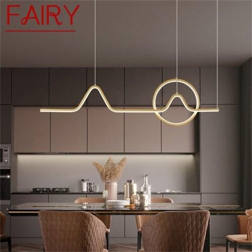 FAIRY Pendant Lights Gold Contemporary Nordic Creative Decoration LED Fixture For Home Living Room