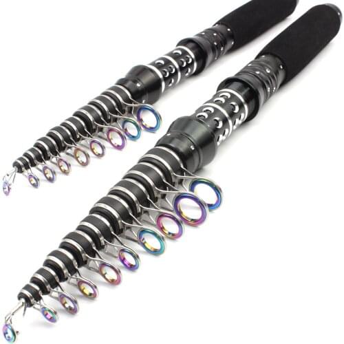 1.5m 2.4m 2.1m 2.7m 3.0m Ultra-short Portable Telescopic Fishing Rod Fast Action Spinning Rod Pocket pole Pretty child fishing