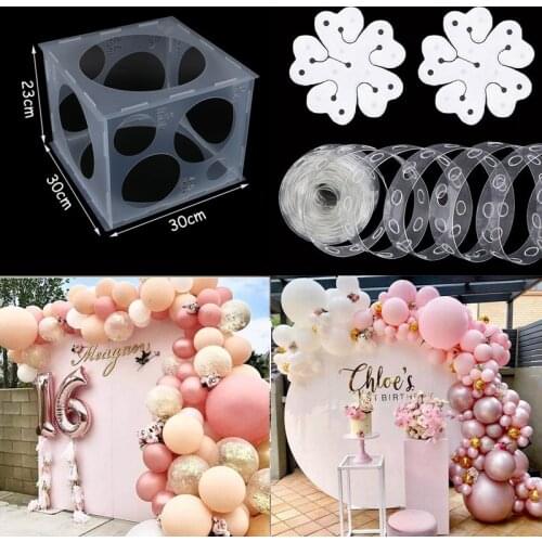 Balloon Arch Kit Party Decoration Accessories Baloon Chain box Birthday Wedding Baby Shower Backdrop Deco parties Ballon Garland