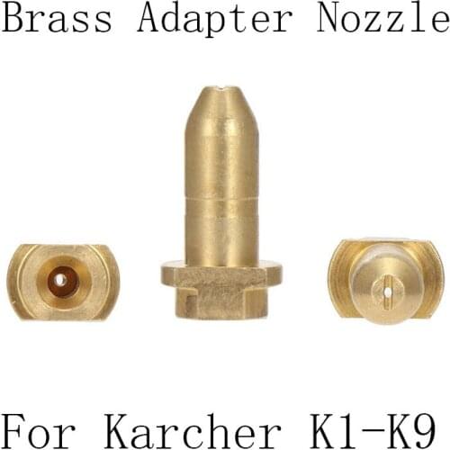 1/2pcs K5 Brass Nozzle Brass Adapter for Karcher K1-K9 Spray Rod Washer Accessories Replacement K1 K2