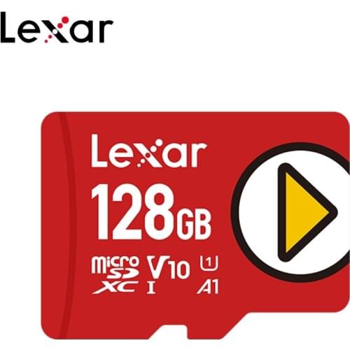 100% Original Lexar Memory Card PLAY 1TB 512GB A2 V30 Read Speed Up to 150MB/S Class 10 Micro SD Card 256GB A1 UHS-I U3 TF Card