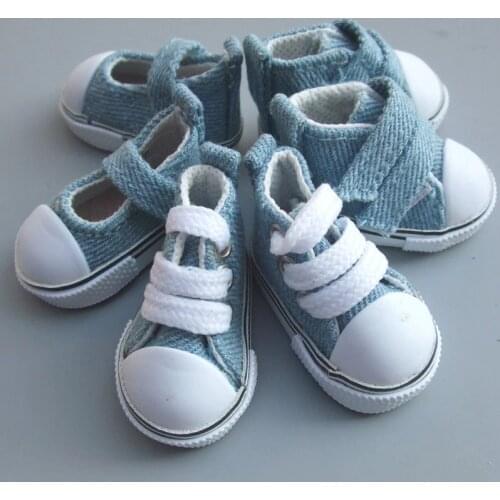 5cm Textile Interior Doll shoes Mini Toy Shoes Bjd For handmade decoration diy Doll Sneackers Doll shoes