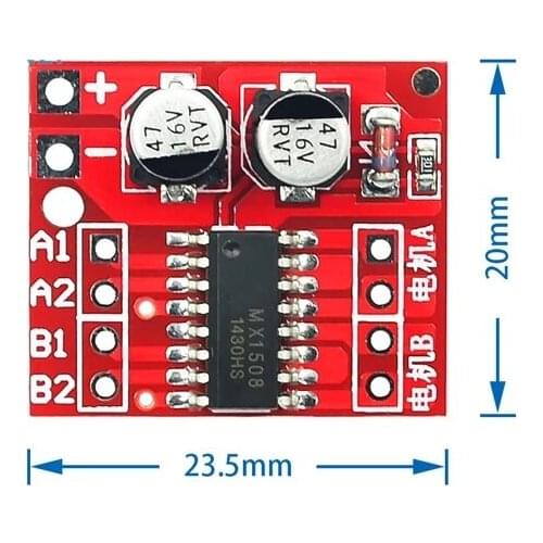 5A 2 way DC Motor Driver Module PWM Speed Dual H-Bridge Stepper L298N L9110