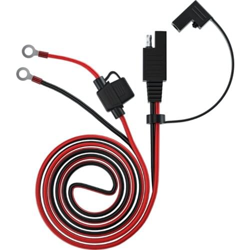A0NE SAE-Extension Cable Power Automotive Quick Disconnect Wire Harness Connector for Solar Panel Plug Automotive Tractor