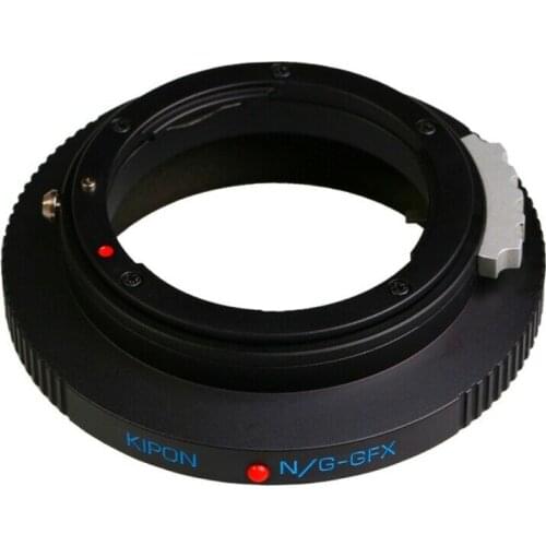Kipon Adapter for Nikon G Mount Lens to Fuji GFX Medium Format Camera