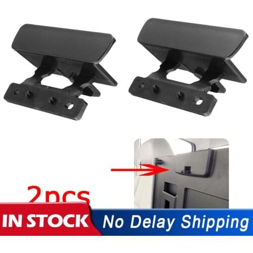 2pcs Black Center Console Armrest Latch Lid Lock For 07-14 Chevy GMC Silverado Sierra Escalade Yukon Auto Armrest Latch Locks