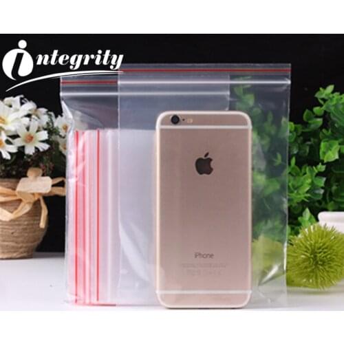 INTEGRITY 5000pcs 9*13 cm Self Seal Plastic packaging Sundries Storage Waterproof zipper poly Festive Party Supplies Gift Bags