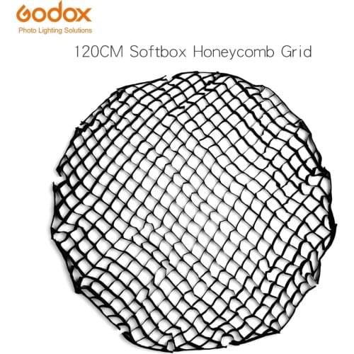 Godox Portable P120L P120H AMBITFUL P120 120cm Deep Parabolic Softbox Honeycomb Grid