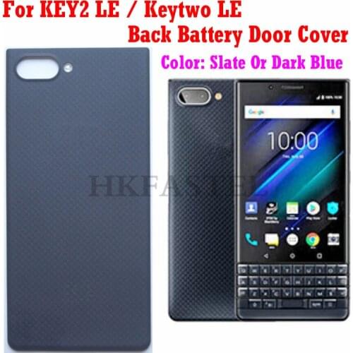 HKFASTEL Keytwo LE Back cover For BlackBerry KEY2 LE BBE100-1 BBE100-4 Housing Back Battery Door Cover With Glus