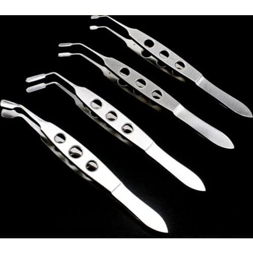 Meibomian gland dredge massage therapy turn sandwiched cleaning ophthalmic tweezers eyelid massage pressing clogged clip massage