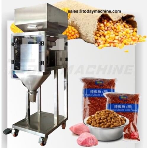 Rice powder weighing filler machine/Strong Power Vibration Spiral Filling Machine/Screw hardware filler