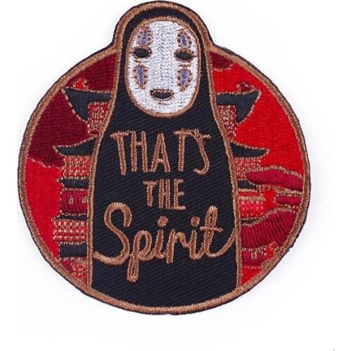 Cartoon Anime Patch Punk Rock Band Patches DIY Embroidered Patches For Clothing Japan Patch Hippie Clothes Applique Stripe