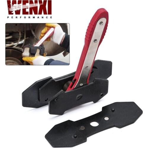 Pushing The Caliper Back To Allow Plenty Of Room To Install Brake Pads Ratcheting Piston Spreader Press Tool Caliper Spreader