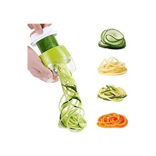 Handheld Spaghetti Vegetable Spiralizer Fruit Grater Spiral Slicer Vegetable Salad Cutter Carrot Cucumber Grater Spaghetti Maker