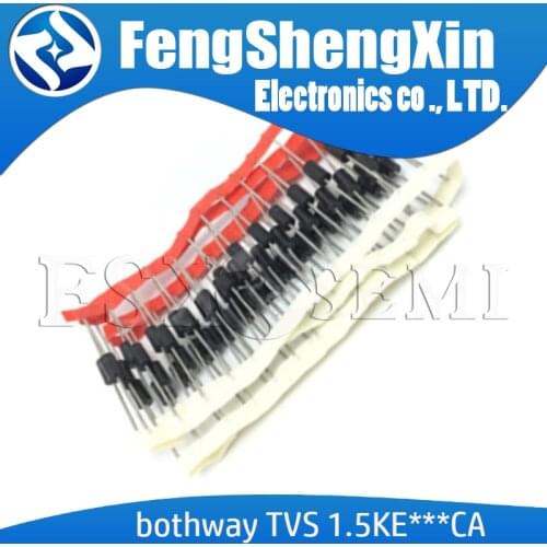 20PCS New 1.5KE6.8CA 1.5KE7.5CA 1.5KE8.2CA 1.5KE9.1CA 1.5KE10CA 10CA 9.1CA 9CA1 8.2CA 8CA2 7CA5 7.5CA 6CA8 6.8CA TVS diode 1.5KE