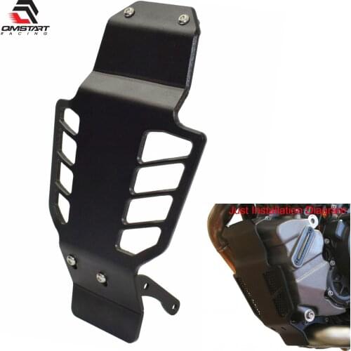 QMSTART Racing Engine Chassis Guard Skid Plate Panel Belly Pan Protector For KTM 1290 Super Duke 2013 2014 2015 2016 2017 2018