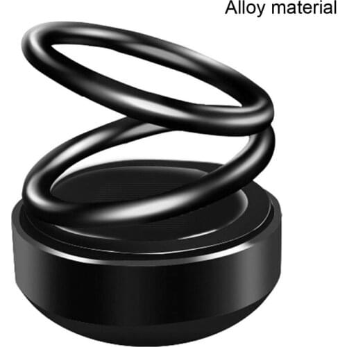 X7AE Car Rotating Perfume Suspension Essential Oil Diffuser Air Freshener Replaceable Incense Tablet for Vehicle Decoration