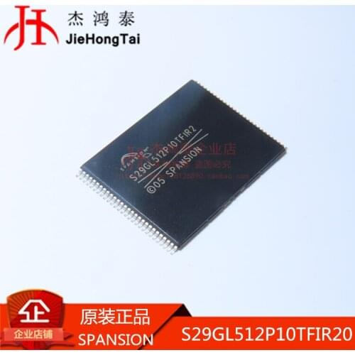 Free shipping S29GL512P10TFIR20 TSOP56 NOR Flash 512M-bit 10PCS