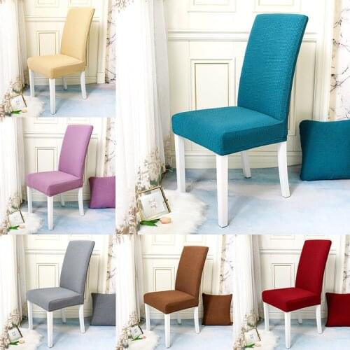 12 Colors For Choice Universal Size Chair Cover Cheap Big Elasticity Seat Protector Seat Case Chair Covers For Hotel Living Room
