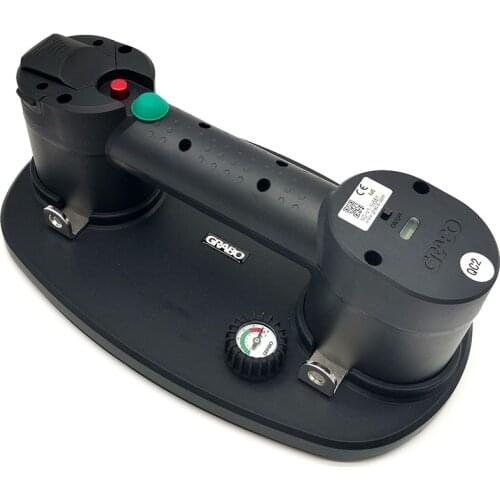 Grabo Portable Electric Vacuum Suction Cup Lifter for Wood Drywall Granite Glass Tile Heavy Lifting Tool