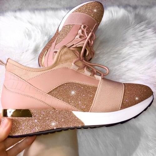 Baskets en maille lopard pour femmes, chaussures dextrieur plateforme plate, nouvelle collecton t 2021