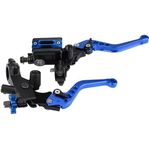 Motorcycle Brake Clutch Master Cylinder Reservoir Levers Universal fit for most motorcycles with 7/8inch (22mm) handlerbar