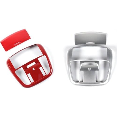 Car Roof Reading Light Lamp Cover Trim Decor Frame Sticker for Dodge Charger Chrysler 300 2011-2021 Accessories