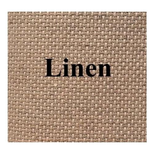 Onerom New arrival 25x25cm linen 14ct cross stitch fabric aida coth canvas DIY handmade needlework sewing craft