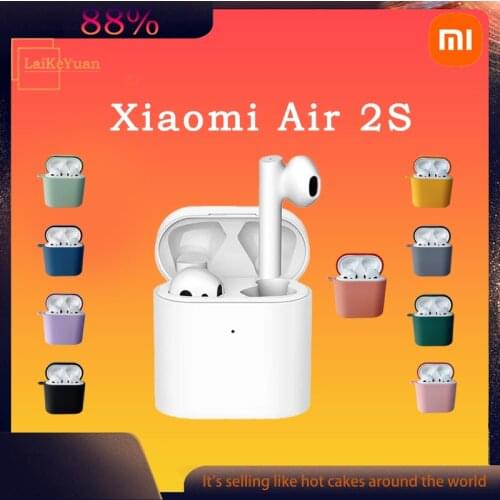 Original Xiaomi Airdots 2s Wireless Smart Stereo Headphones Control With Mic HandsFree Hands-Free Bluetooth 5.0 Support