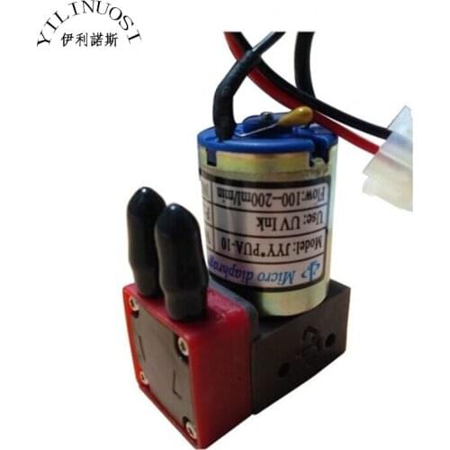 Original JYY PUA-10 Small UV Ink Pump for Infiniti / Crystaljet / Gongzheng Inkjet Printers (DC 24V, 3W, 100-200ml / min)