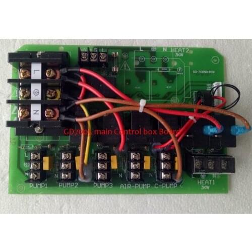 Hot tub spa PC circuit board for China controller Pack GD800 GD7005 main control box