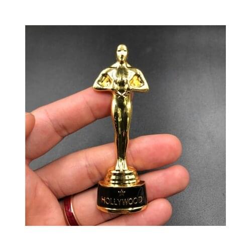 Featured Oscar Small Metallic Metal Fridge Magnet 002