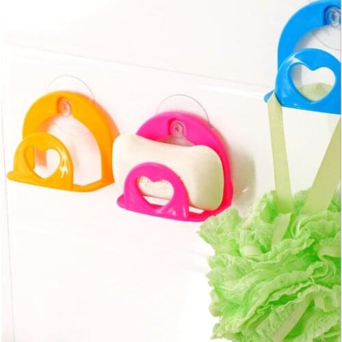 Bathroom Shelf Towel Soap Dish Holder Sink Dish Sponge Storage Holder Rack Hooks Sucker With Hooks Shelfs Kitchen Accessories