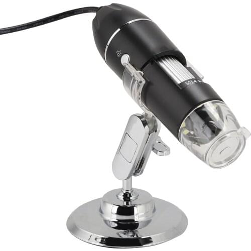 Adjustable 1600X USB Digital Microscope Portable Maintenance Measurement Exquisite Maintenance Microscope For Solding 8 LED Zoom