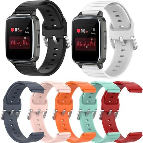 Silicone Watch Band for Xiaomi Haylou Solar LS01 Strap Smart Watch Sport Bracelet for Xiaomi Haylou Solar LS01 Wrist band